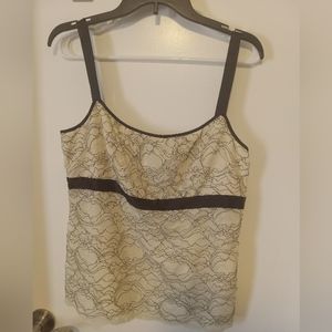 Ann Taylor Sleeveless Blouse Size 12